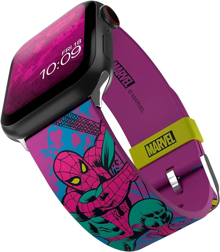 MARVEL – Smartwatch Band - Officially Licensed, Compatible with Every Size & Series of Apple Watch (watch not included)