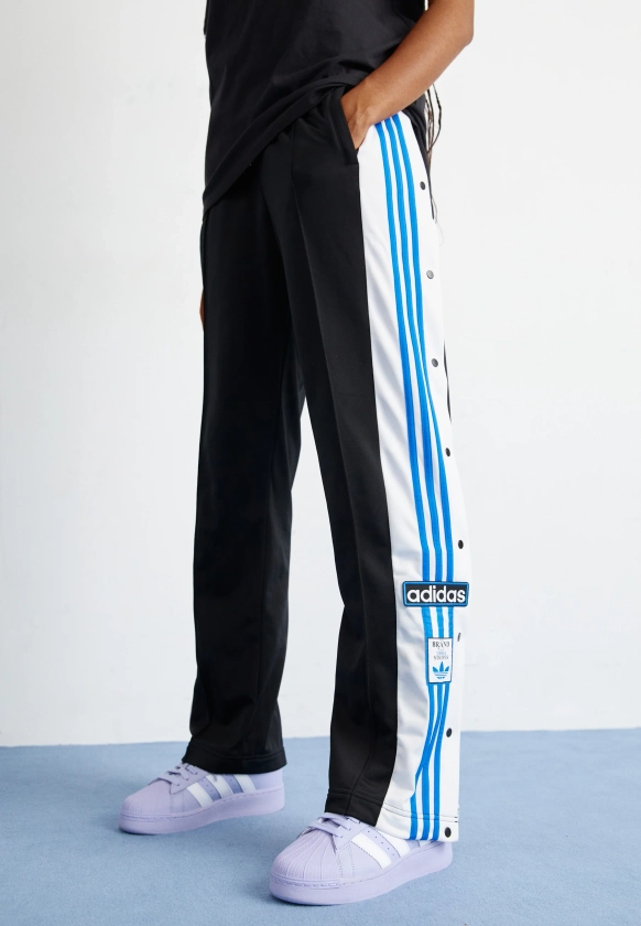adidas Originals ADIBREAK - Pantalon de survêtement - black/blue bird/white/noir - ZALANDO.FR
