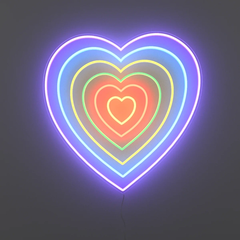 Yellowpop Unlimited Heart - LED neon sign