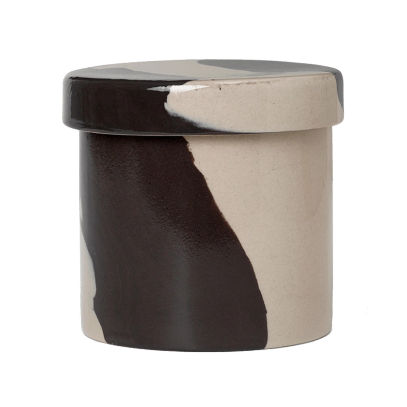ferm LIVING Inlay container, S, sand - brown | Finnish Design Shop UK