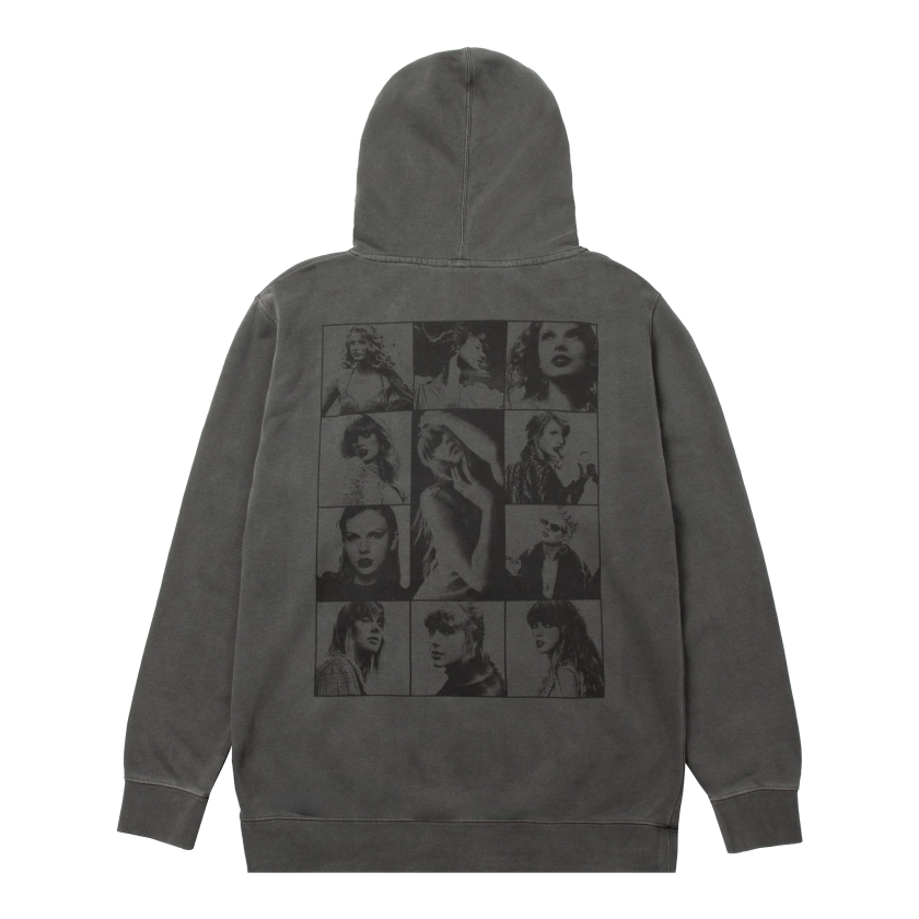Taylor Swift | The Eras Tour Charcoal Hoodie - Taylor Swift Official Store