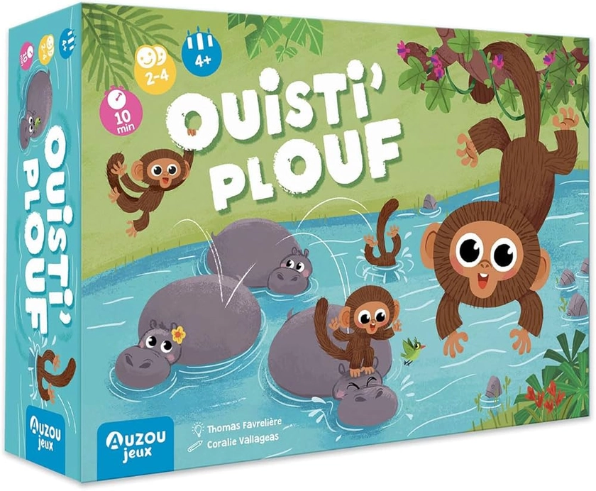 OUISTI'PLOUF : FAVRELIÈRE, Thomas, VALLAGEAS, Coralie: Amazon.fr: Autres