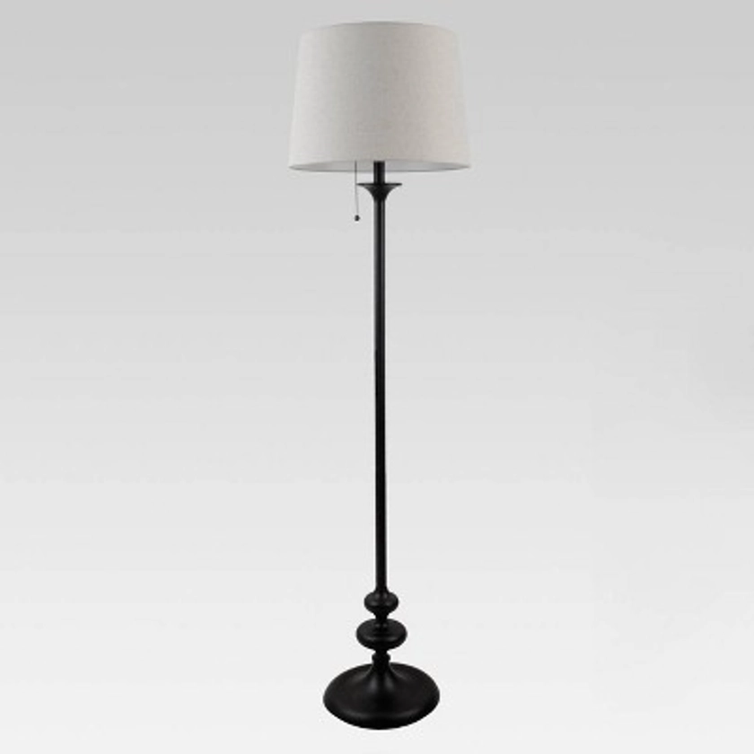 Stick Floor Lamp (Includes LED Light Bulb) Black - Threshold&#8482;