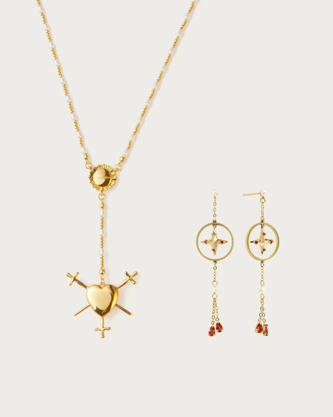 Love Antidote Set in Gold | en route jewelry | en route jewelry