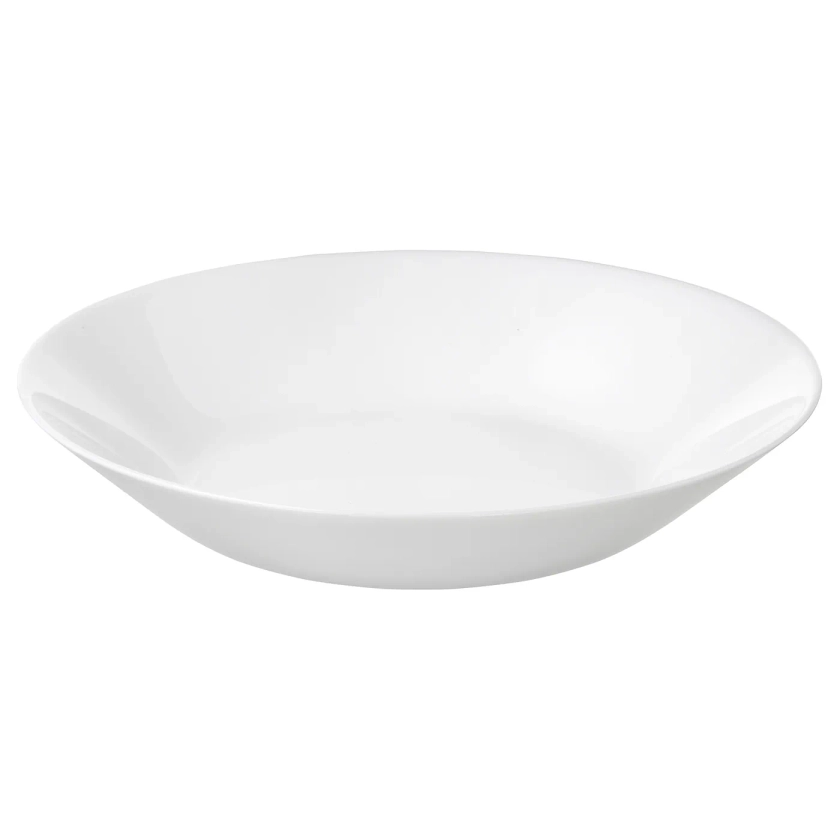 OFTAST Assiette creuse - blanc 20 cm