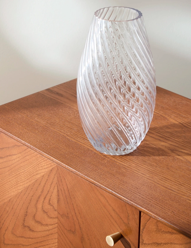 Medium Textured Teardrop Vase | M&S Collection | M&S