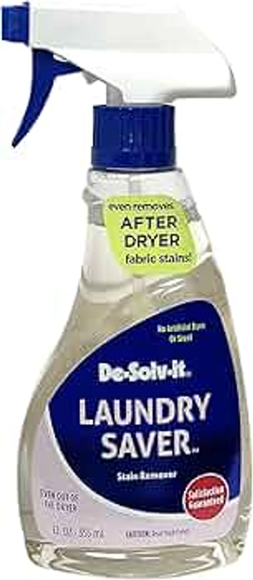 Orange-Sol De-Solv-It Laundry Saver, Instant Stain Remover for Laundry, Hair & Skin-Safe, 12-Ounce