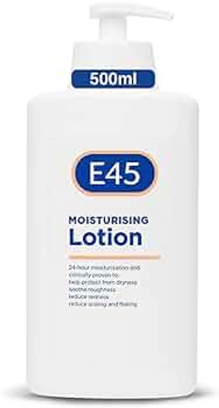 E45 Dermatological Moisturising Lotion, 500 ml