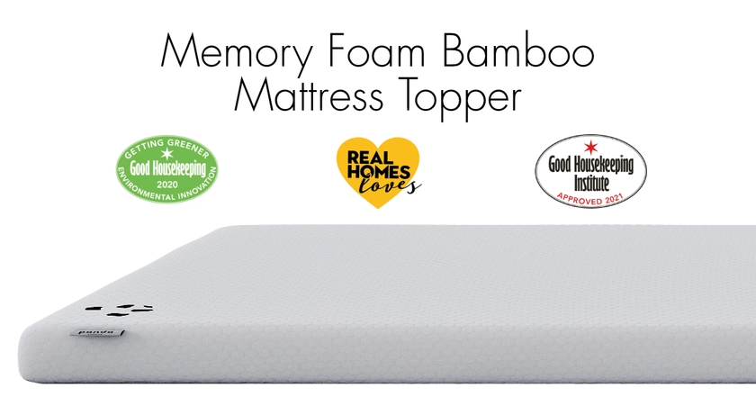 Memory Foam Mattress Topper | Multi-Award Winner 2021 | Panda