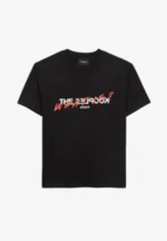 The Kooples TEE SHIRT - T-shirt imprimé - black/noir - ZALANDO.FR