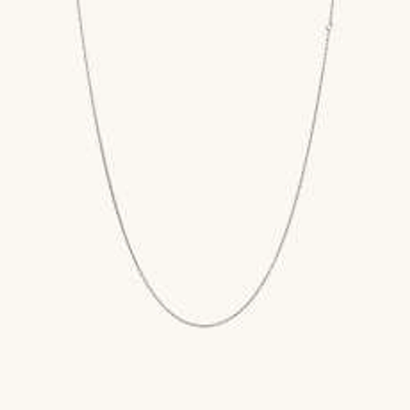 Rope Chain Necklace : Handcrafted in Sterling Silver | Mejuri