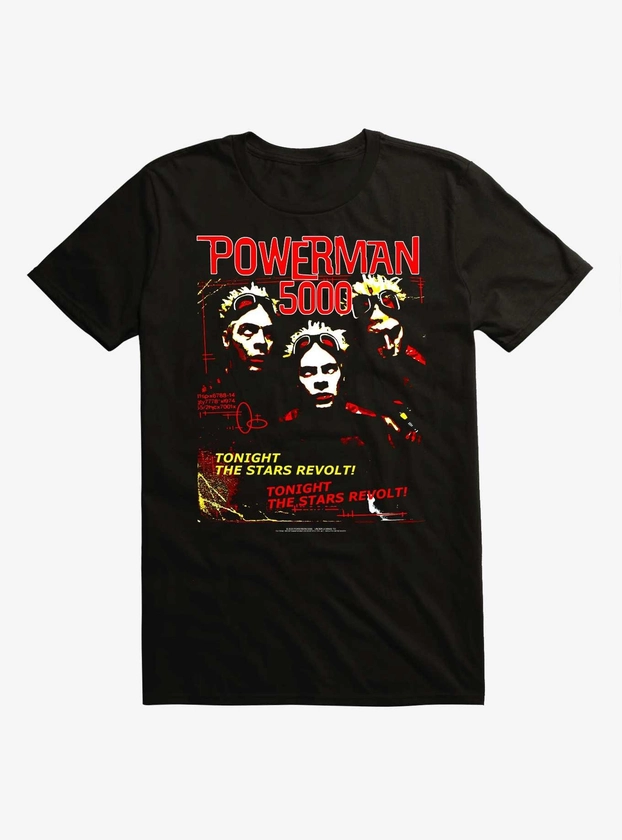 Powerman 5000 The Stars Revolt T-Shirt