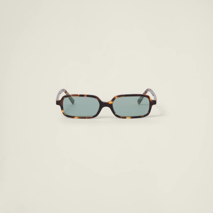 Camel Beige Lenses Miu Regard Sunglasses | Miu Miu