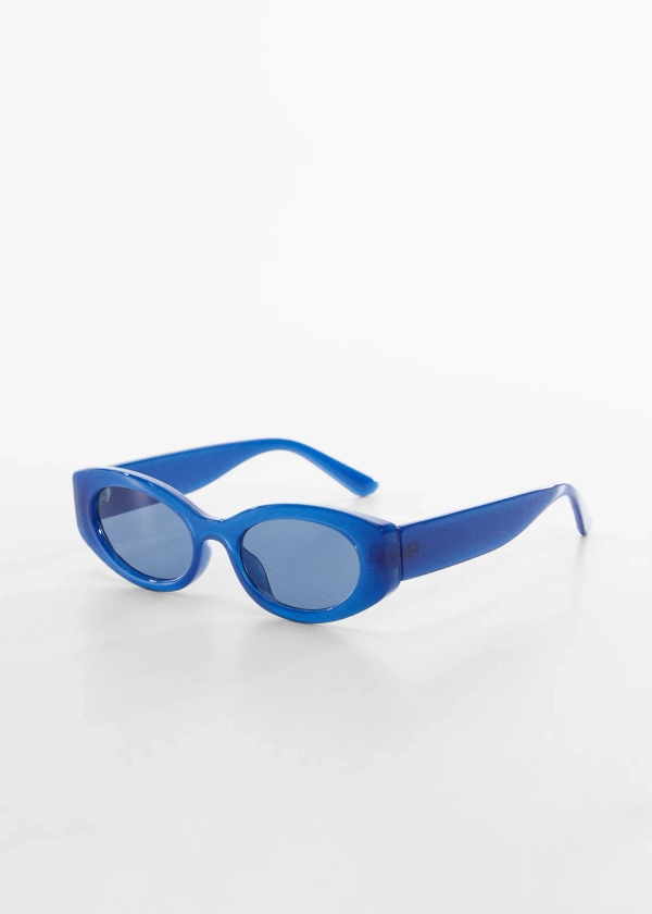 MANGO Oval sunglasses
