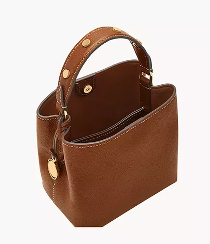 Sac seau porté croisé PM Jessie en cuir