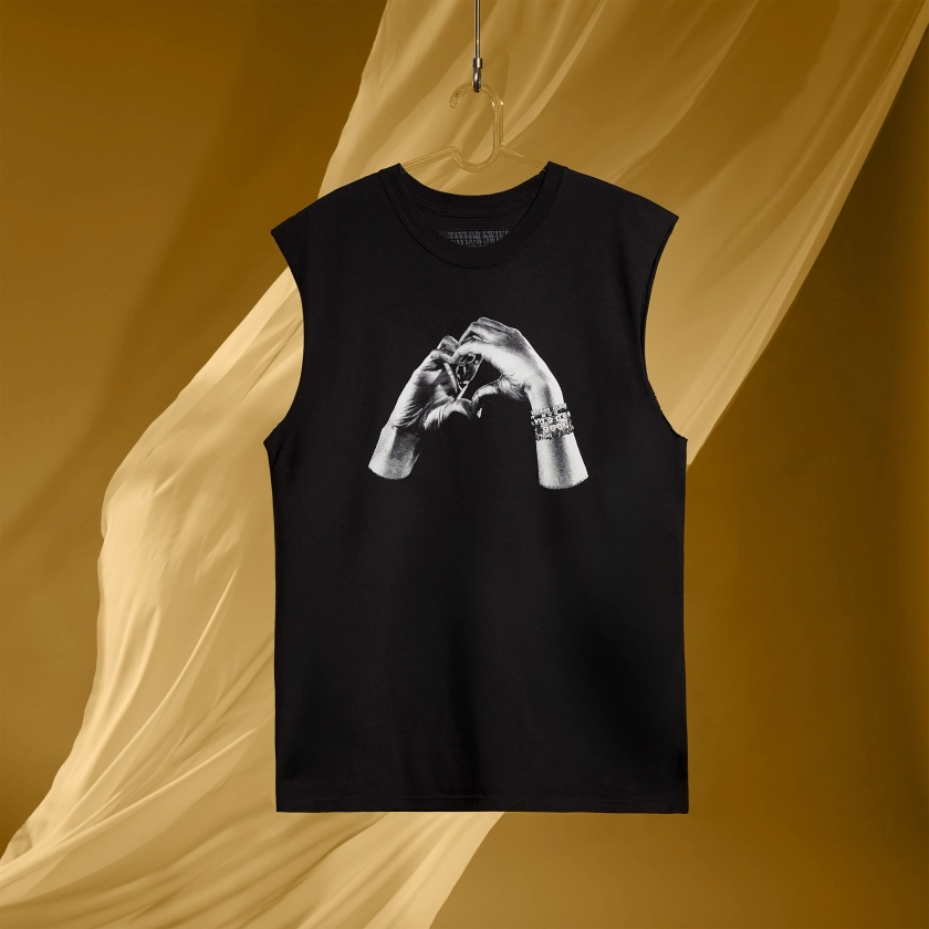 TAYLOR SWIFT | THE ERAS TOUR Heart Hands Oversized Muscle Tank - Store Taylor Swift