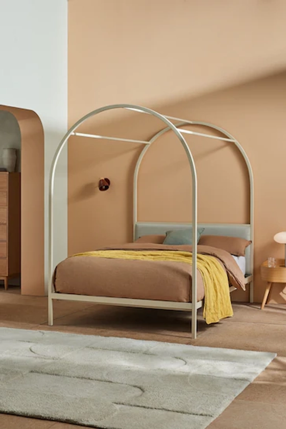 MADE.COM Putty Romy Four Poster Bed