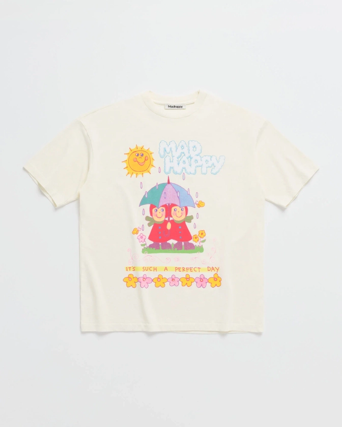 Perfect Day Midweight Tee | Madhappy