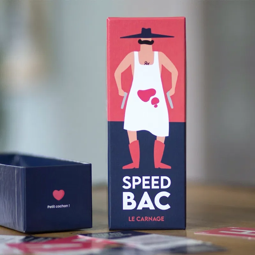 Jeu de cartes Speed Bac - Les Raffineurs