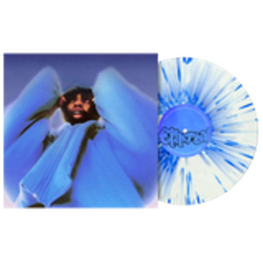 Ethereal White & Blue Splatter Vinyl