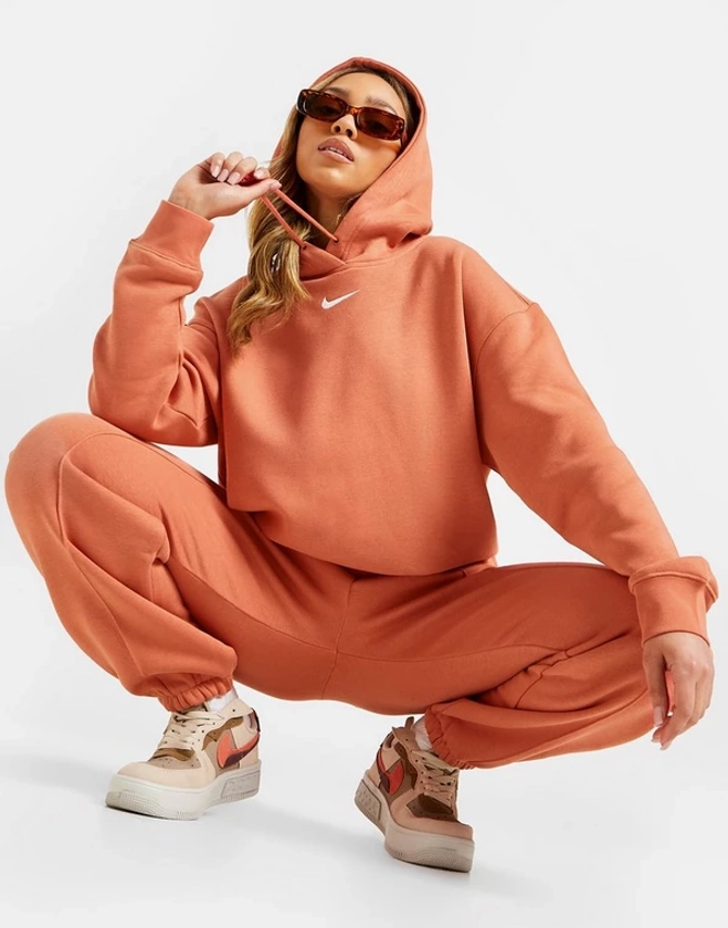 Nike Sweat à Capuche Molletonné Oversized Sportswear Femme