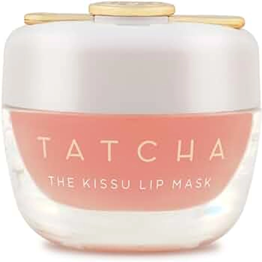 Tatcha Kissu Lip Mask | Overnight Lip Scrub Exfoliator to Plump and Hydrate Lips, 9.0 G | 0.32 oz