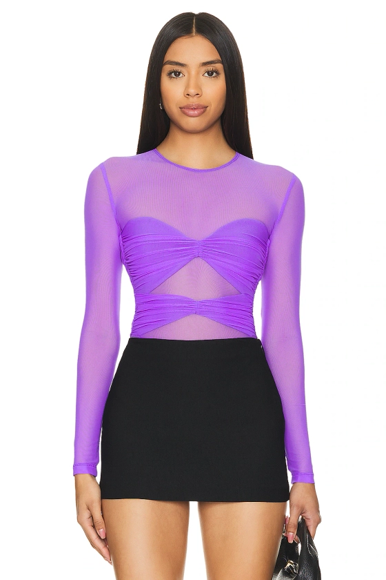 Nookie Intrigue Bodysuit in Purple | REVOLVE