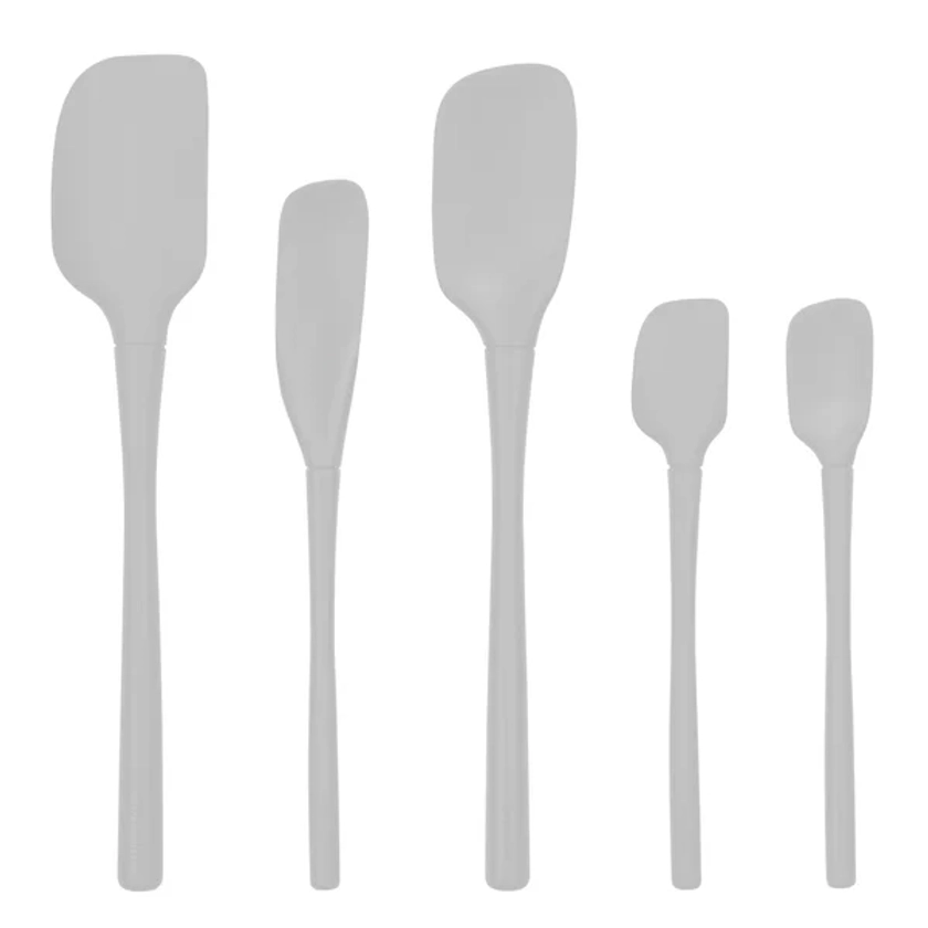Flex-Core Silicone Handled Spatula 5 Piece Set For Meal