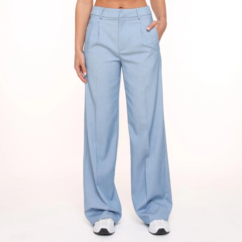 Jeansblauwe STUDIO - Pantalon | Olivia & Kate