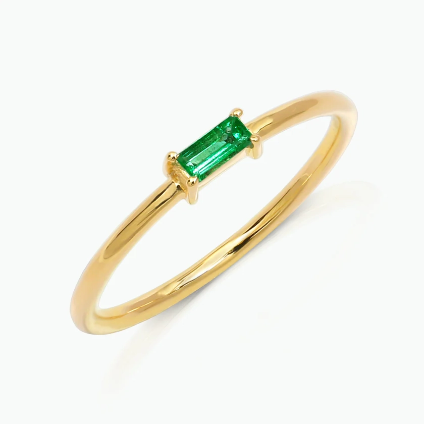 Emerald Shanti Ring