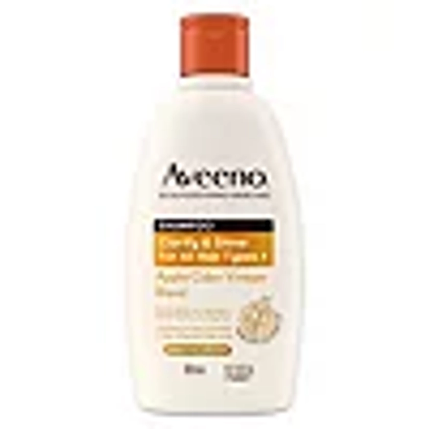 Aveeno Haircare Clarify and Shine+ Apple Cider Vinegar Shampoo 300ml