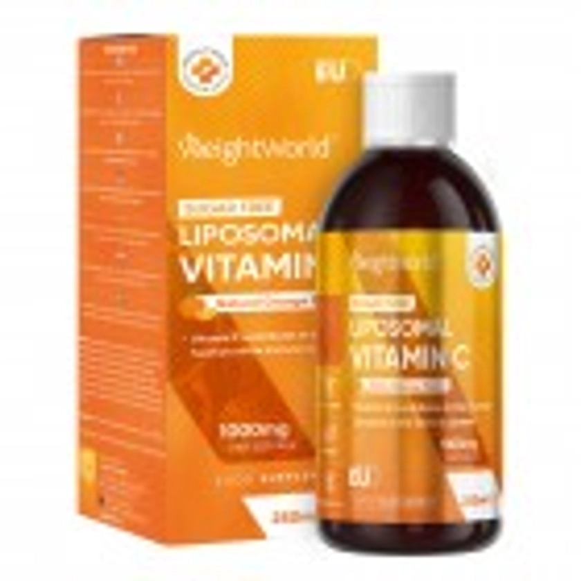 Liposomal Vitamin C | Ascorbic Acid Liquid Supplement