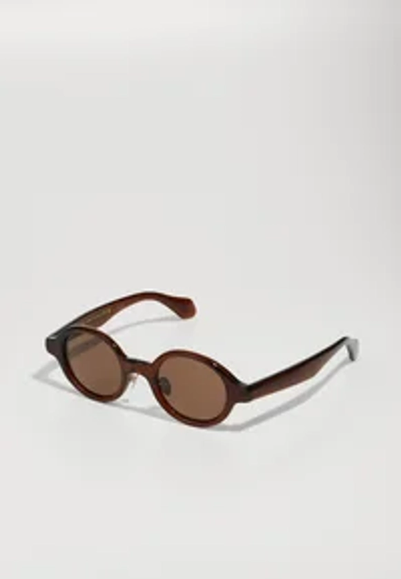 UNISEX - Lunettes de soleil - trasparent brown / dark brown