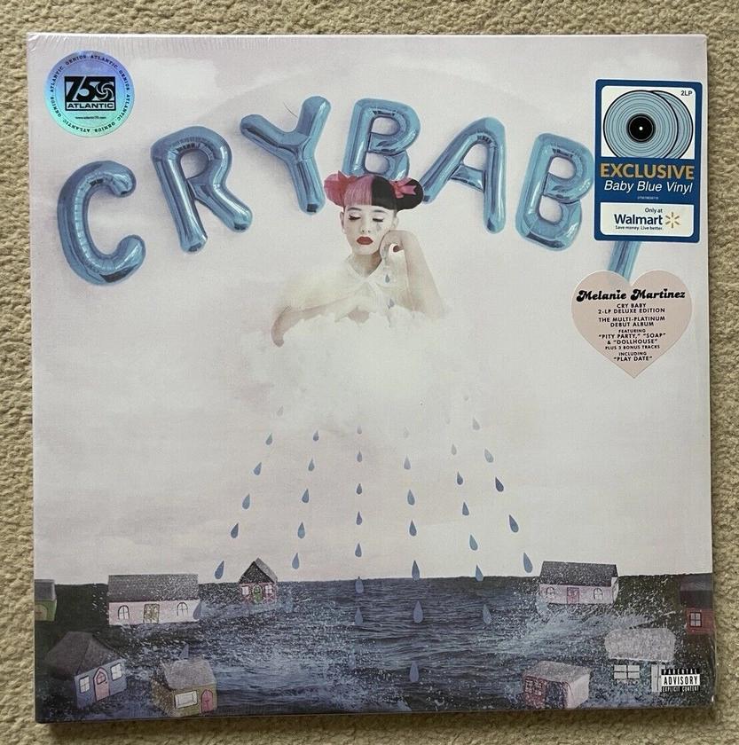 Melanie Martinez - Cry Baby Deluxe Vinyl - Walmart Exclusive - Baby Blue Colour