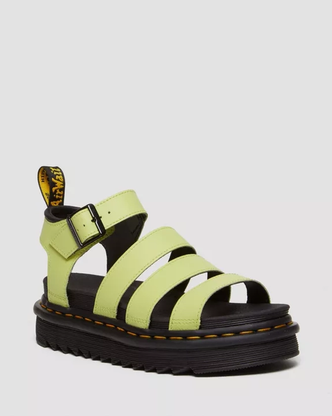 DR MARTENS Blaire Athena Leather Strap Sandals