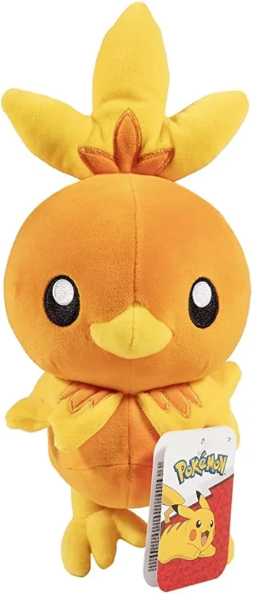Pokemon Pokémon 8" Torchic Plush - Officially Licensed - Quality & Soft Stuffed Animal Toy Figure - Ruby & Sapphire Starter - Great Gift for Kids, Boys, Girls Fans