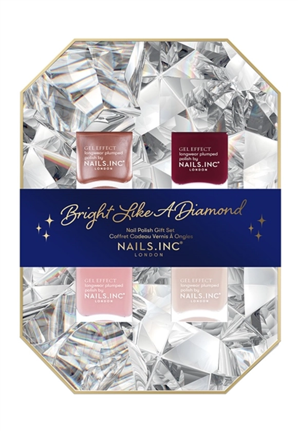 Bright Like A Diamond 4-Piece Nail Polish Gift Set