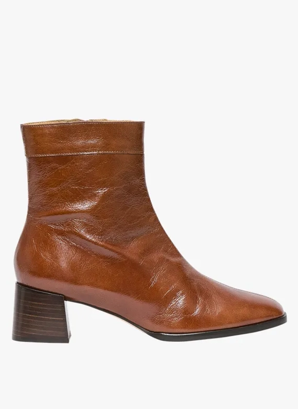 Boots en cuir | Marron