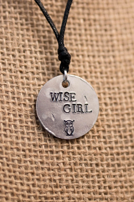 Percy Jackson Inspired wise Girl Necklace - Etsy UK