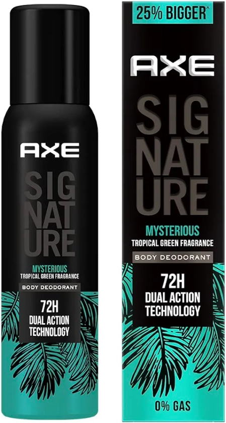 Buy Axe Signature Mysterious No Gas Deodorant Bodyspray For Men 154 ml Online at Low Prices in India - Amazon.in