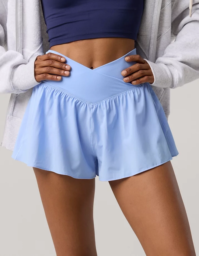 OFFLINE By Aerie Real Me Crossover Flowy Short