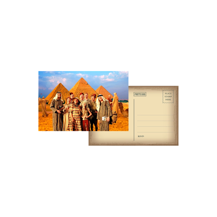 Weasley Family Postcard