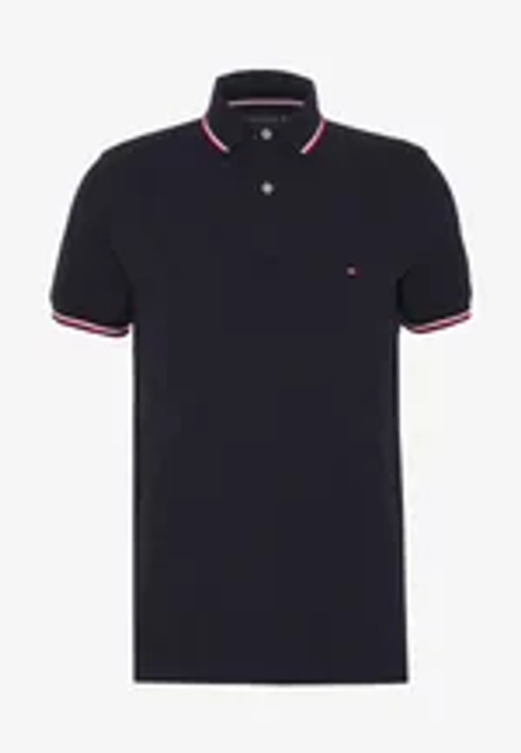 Tommy Hilfiger TIPPED SLIM FIT - Polo - blue/bleu marine - ZALANDO.FR