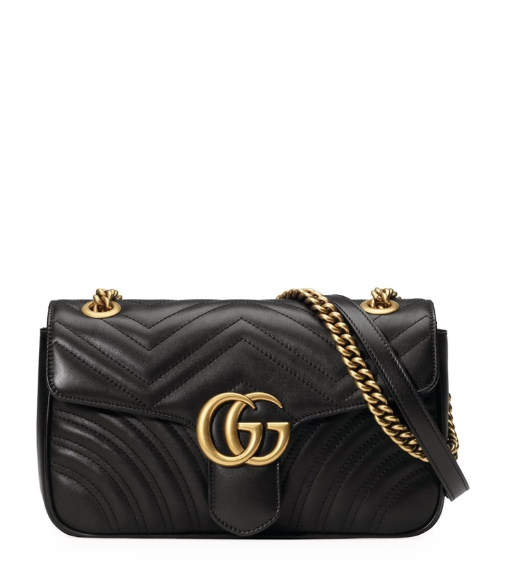 Womens Gucci black Small Marmont Matelassé Shoulder Bag | Harrods # {CountryCode}