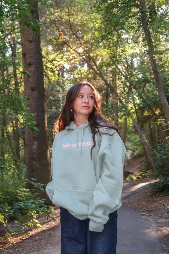 all say view us us eat oversized hoodie