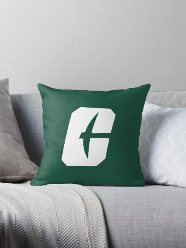 "Charlotte 49ERS CHARLOTTE NC" Pillow for Sale by AbangJago