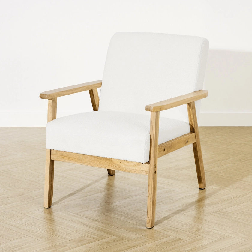 Timber Boucle Chair