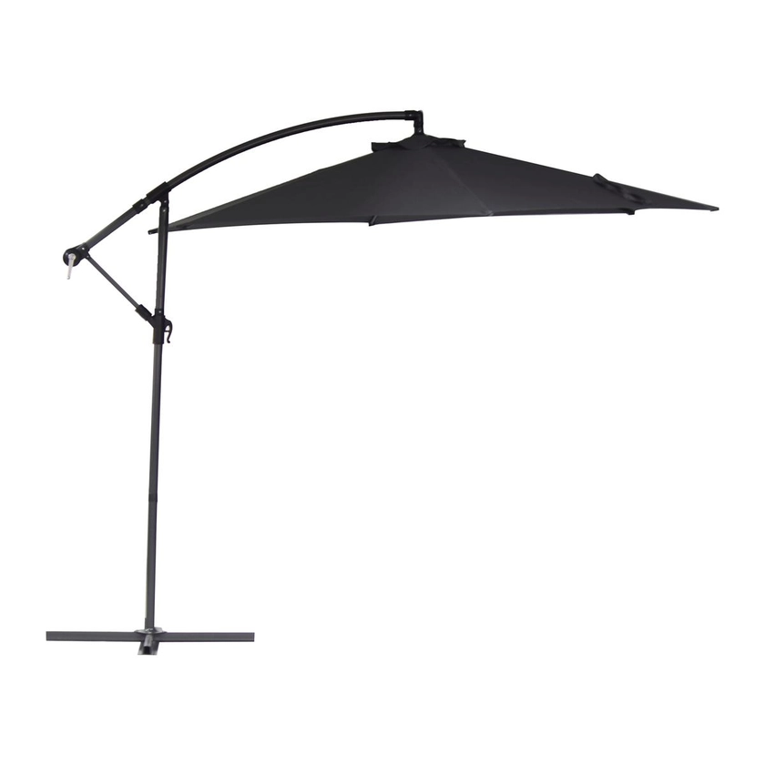 Marquee 3m Charcoal Cantilever Umbrella