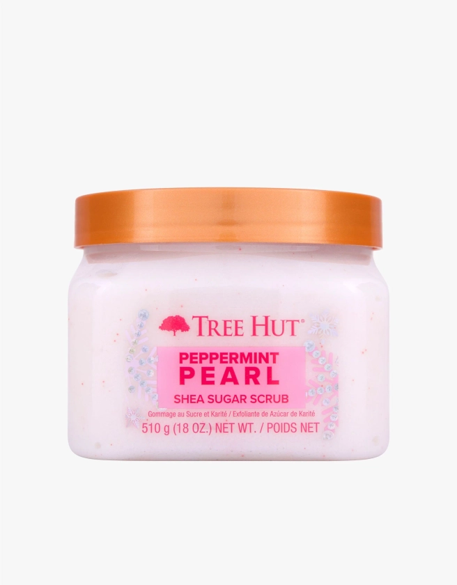 peppermint pearl shea sugar scrub