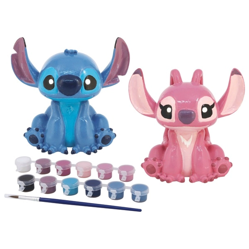 Disney Paint Your Own Stitch and Angel | Smyths Toys UK